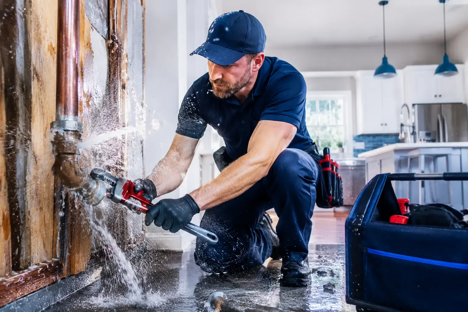 Local emergency pipe repair professionals in Browns, IL